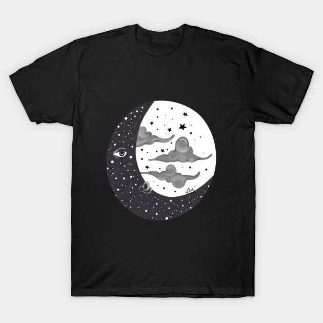 Moon Man T-Shirt by vswizzart